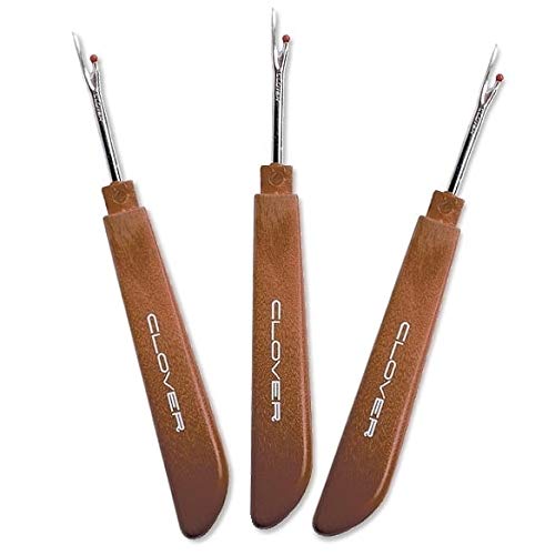 Wood Handle Craft Thread Cutter Seam Ripper Stitch Unpicker Needle Arts Sewing Tools