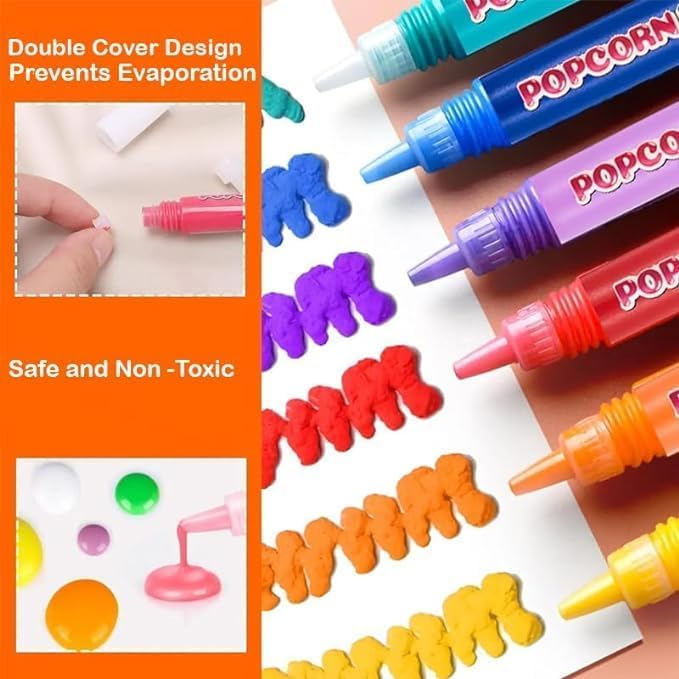 Popcorn Drawing Pens for Decorating Cards and Art