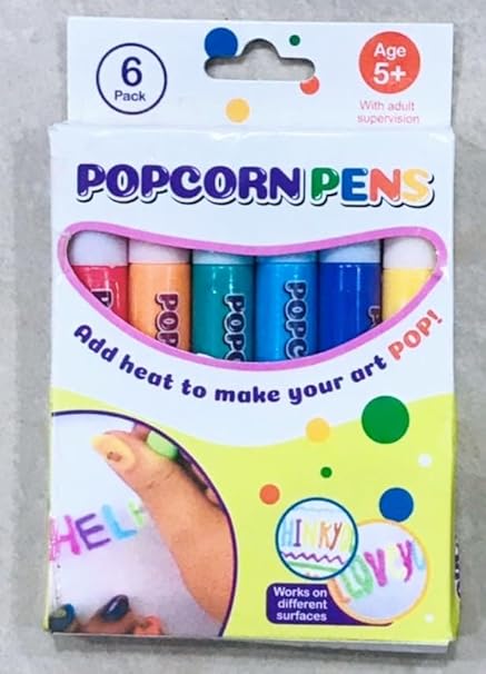 Popcorn Drawing Pens for Decorating Cards and Art
