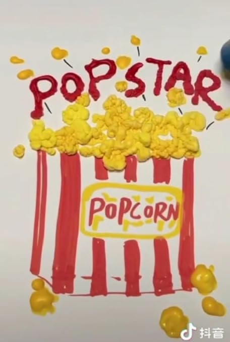 Popcorn Drawing Pens for Decorating Cards and Art