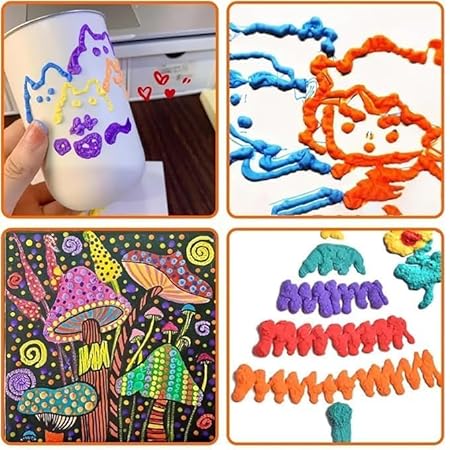 Popcorn Drawing Pens for Decorating Cards and Art