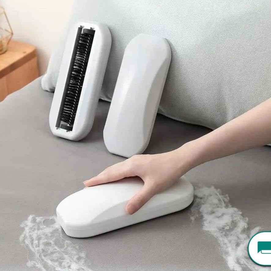 Magic Plastic Cleaning Roller Carpet Brush for Bed Sheet, Sofa, & Car Seats