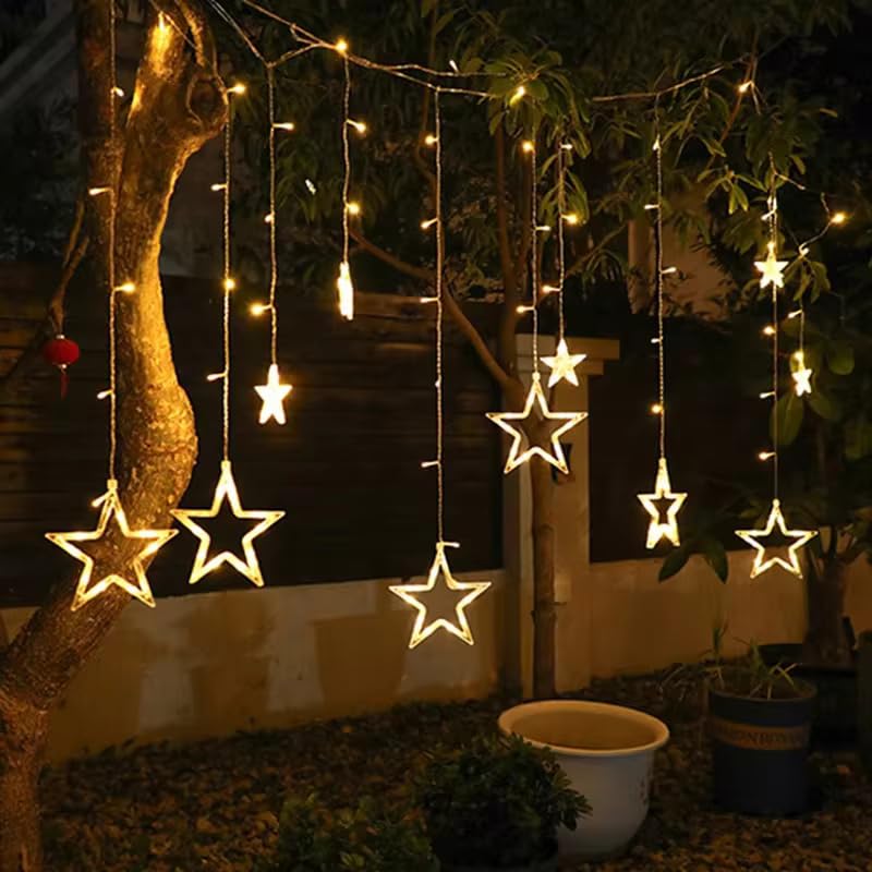 Star Curtain LED String Lights