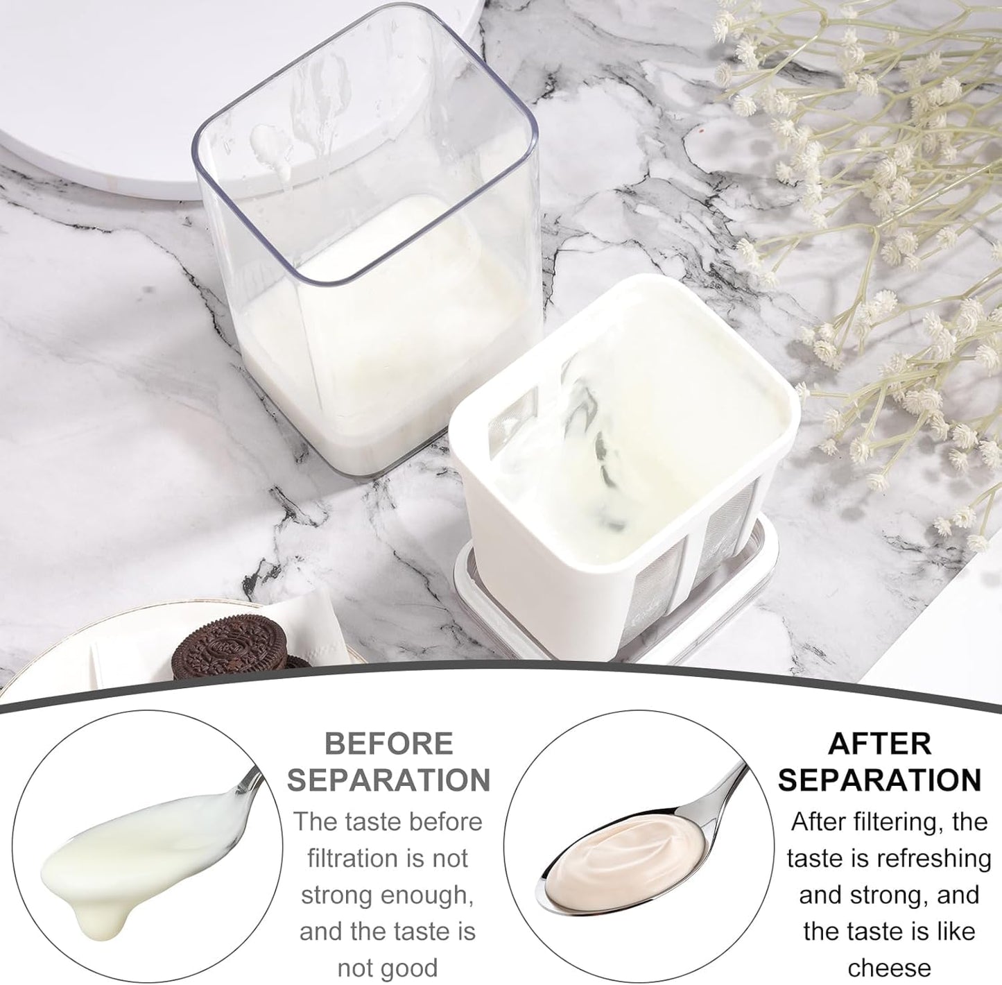 Greek Yogurt & Hung Curd Maker