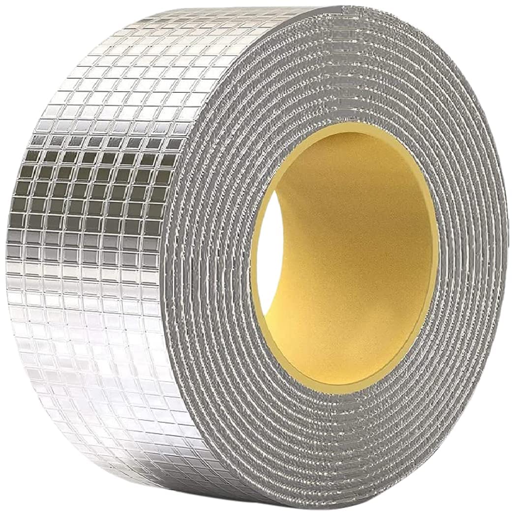 Waterproof Repair Tape for Pipe Leakage Roof Water Leakage Solution Aluminium Foil Tape Waterproof Adhesive Sealing Butyl Rubber Tape (450 gm)