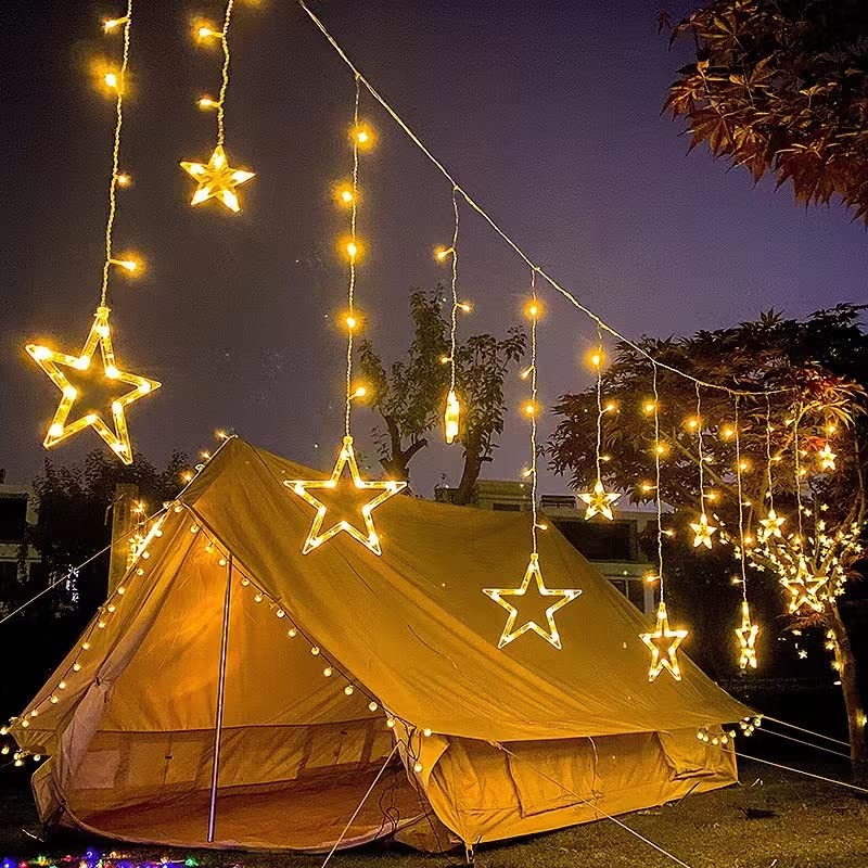Star Curtain LED String Lights