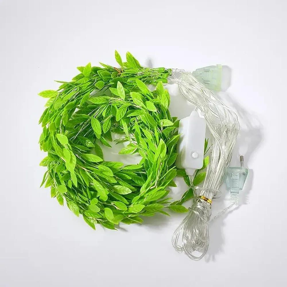 Artificial Leaf Curtain Lights