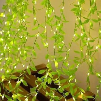 Artificial Leaf Curtain Lights