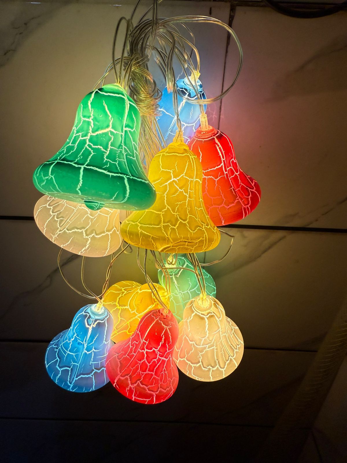 Decoration Lights {(Heart Cracker Light , Egg Crack Ball, bell Cracker light }