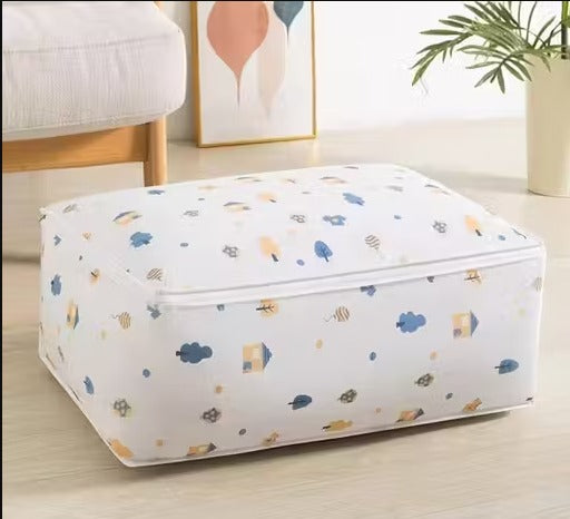 Blanket Storage Bag Under-Bed Quilt Clothes Storage Bag {pack of 2}