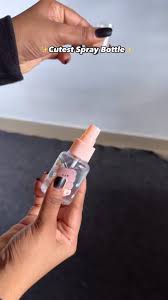 Clear Plastic Mini Travel Spray Bottle