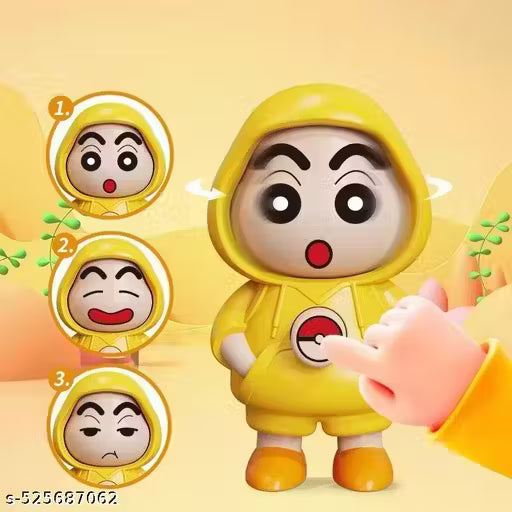 Face Changing Keychain, Doll Keychains with Rotating Face Design