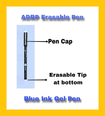 Erasable Galaxy Printed Zodiac Gel Pen with Constellation star Design, 0.5mm tip blue ink Office School Stationary Supplies  { pack of 12 }