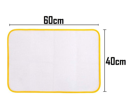 Protective Insulated Ironing Mesh for Clothes Delicate Garment Cloth Guard Home Press Mat Reusable & Washable { pack of 2}
