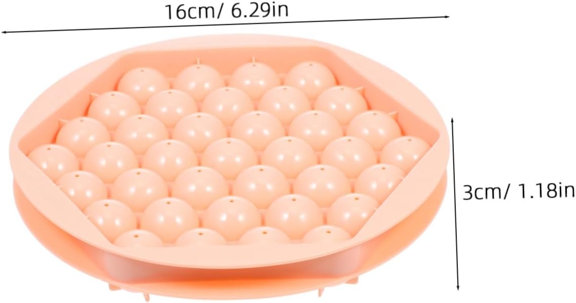 Silicone Ice Cube trays with  Sphere for Freezer