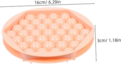 Silicone Ice Cube trays with  Sphere for Freezer