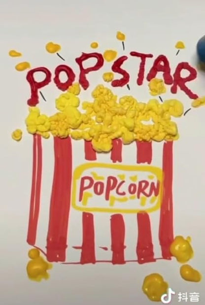 Popcorn Drawing Pens for Decorating Cards and Art