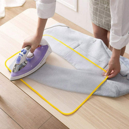 Protective Insulated Ironing Mesh for Clothes Delicate Garment Cloth Guard Home Press Mat Reusable & Washable { pack of 2}