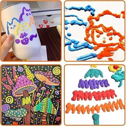 Popcorn Drawing Pens for Decorating Cards and Art
