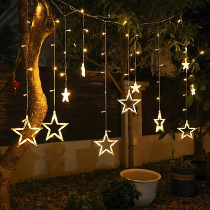 Star Curtain LED String Lights