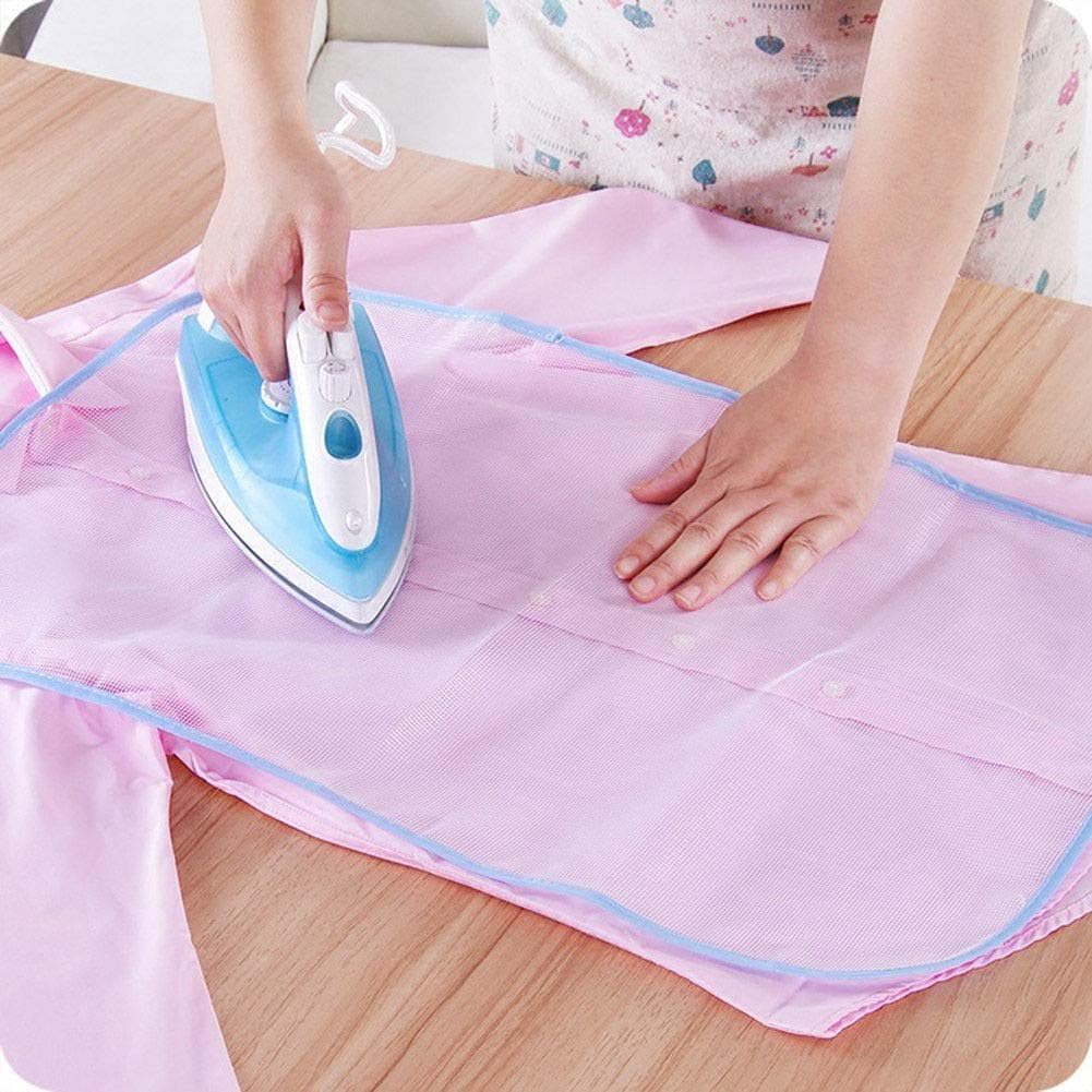 Protective Insulated Ironing Mesh for Clothes Delicate Garment Cloth Guard Home Press Mat Reusable & Washable { pack of 2}