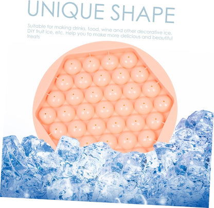 Silicone Ice Cube trays with  Sphere for Freezer