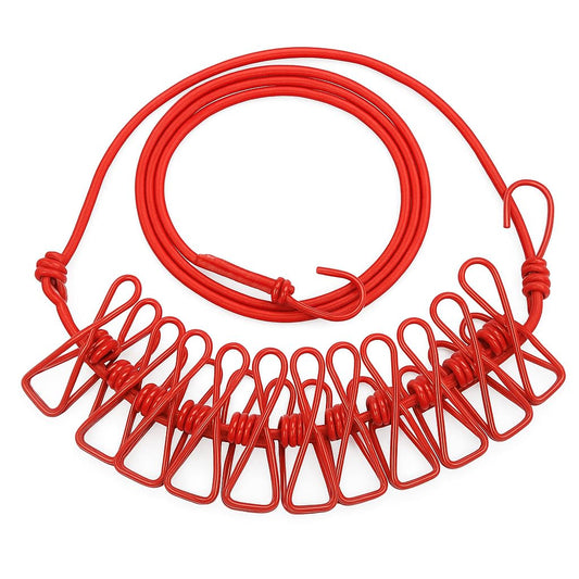 Polyester Multicolor Elastic Cloth Hanging Rope for Cloth Drying