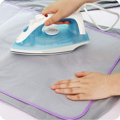 Protective Insulated Ironing Mesh for Clothes Delicate Garment Cloth Guard Home Press Mat Reusable & Washable { pack of 2}