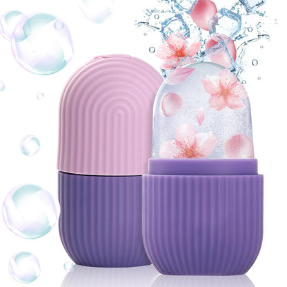 Silicone Ice Roller Face Massager