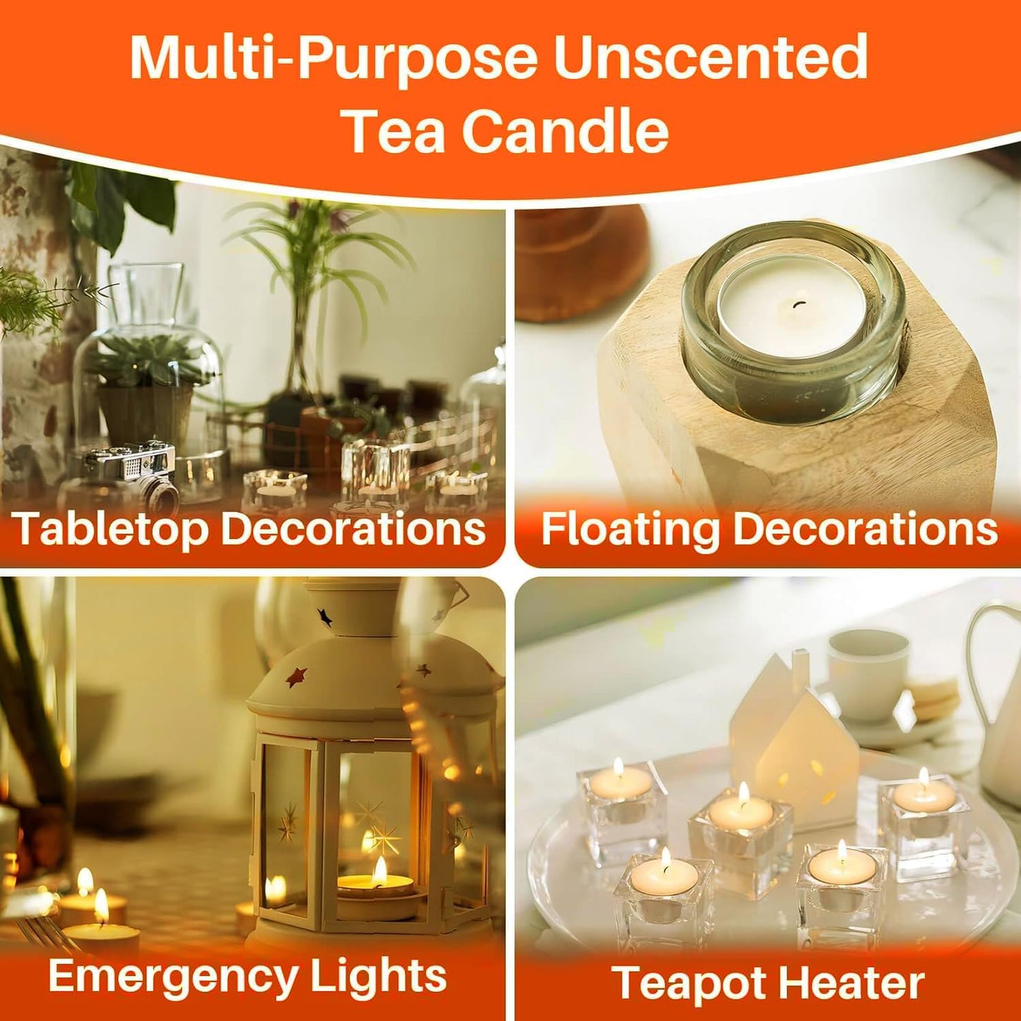 Tea Light Candles/Smokeless Wax Candle