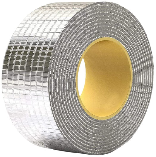 Waterproof Repair Tape for Pipe Leakage Roof Water Leakage Solution Aluminium Foil Tape Waterproof Adhesive Sealing Butyl Rubber Tape (450 gm)