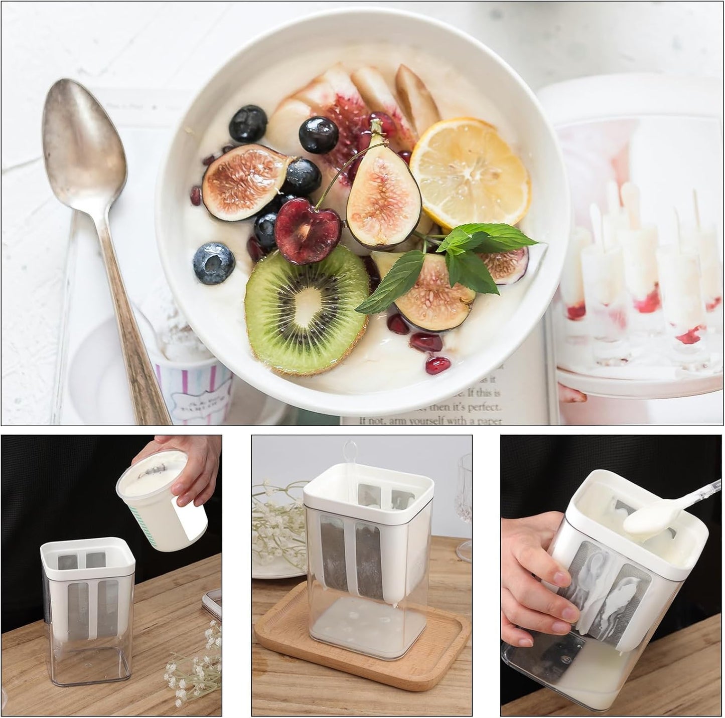 Greek Yogurt & Hung Curd Maker