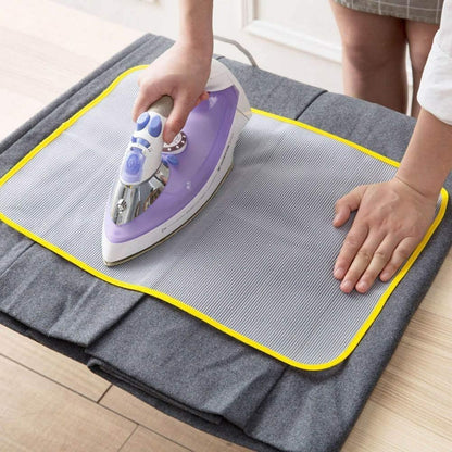 Protective Insulated Ironing Mesh for Clothes Delicate Garment Cloth Guard Home Press Mat Reusable & Washable { pack of 2}