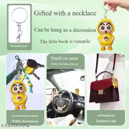 Face Changing Keychain, Doll Keychains with Rotating Face Design