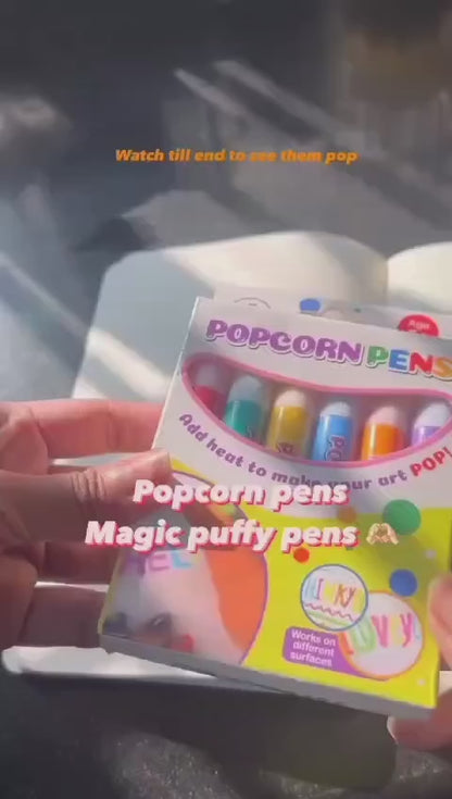 Popcorn Drawing Pens for Decorating Cards and Art